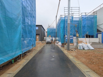 �O�ʓ��H�܂ތ��n�ʐ^�@-