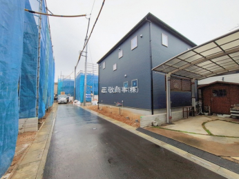 �O�ʓ��H�܂ތ��n�ʐ^�@-