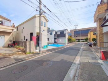 �O�ʓ��H�܂ތ��n�ʐ^�@-