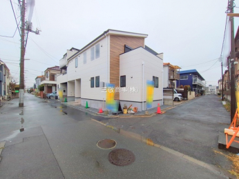 �O�ʓ��H�܂ތ��n�ʐ^�@-