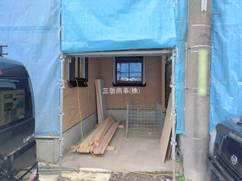 �O�ʓ��H�܂ތ��n�ʐ^�@-