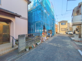 �O�ʓ��H�܂ތ��n�ʐ^�@-