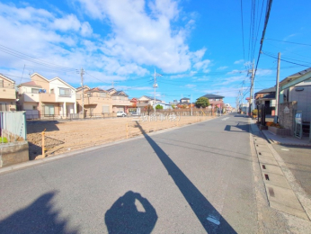 �O�ʓ��H�܂ތ��n�ʐ^�@-