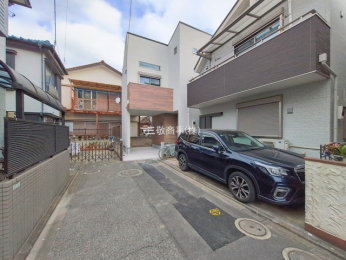 �O�ʓ��H�܂ތ��n�ʐ^�@-