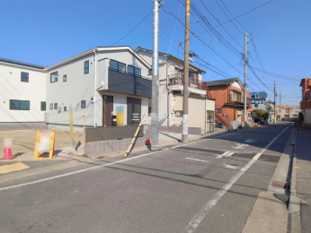 �O�ʓ��H�܂ތ��n�ʐ^�@-