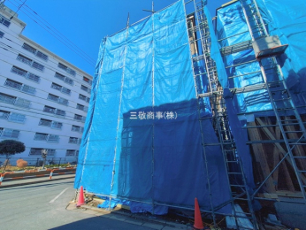 �O�ʓ��H�܂ތ��n�ʐ^�@-