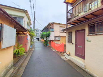 �O�ʓ��H�܂ތ��n�ʐ^�@-