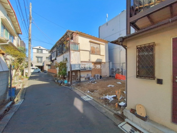 �O�ʓ��H�܂ތ��n�ʐ^�@-