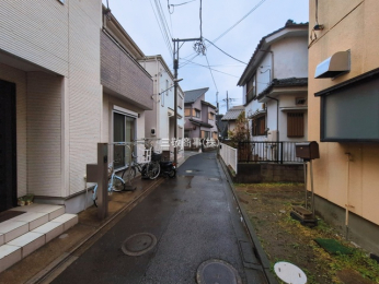 �O�ʓ��H�܂ތ��n�ʐ^�@-