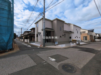 �O�ʓ��H�܂ތ��n�ʐ^�@-