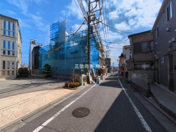 �O�ʓ��H�܂ތ��n�ʐ^�@-