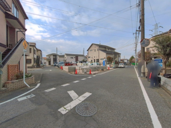 �O�ʓ��H�܂ތ��n�ʐ^�@-